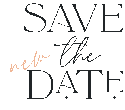 Save The Date Sticker by The Ohio Wedding Collective
