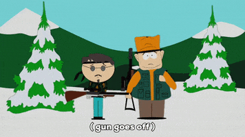 gun jimbo kern GIF by South Park 