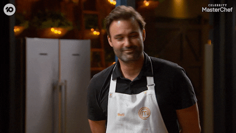 Matt Le Nevez Stare GIF by MasterChefAU