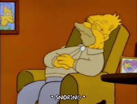 Season 4 Sleep GIF by The Simpsons