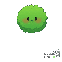 Moss Ball Sticker