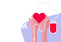 Heart Blood Sticker by US_HHS