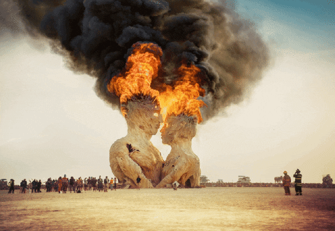 burning man GIF