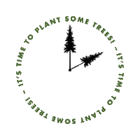 tree grow Sticker by NIKIN