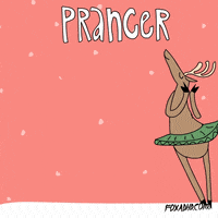 Christmas Reindeer GIF by Animation Domination High-Def