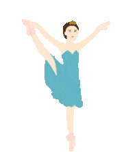 ballet STICKER