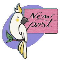 Novopost Cockatoo Sticker