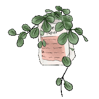Illustration Plants Sticker