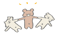 Bear ねこ Sticker