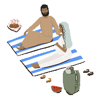 Christmas In July Beach Sticker by Be A Heart