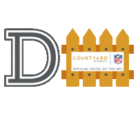 courtyardbymarriott sports football game nfl Sticker