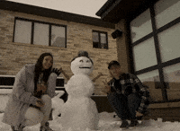 Snow Snowman GIF