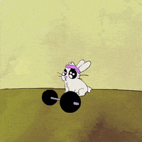 work out gym GIF by BuzzFeed Animation