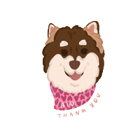 Dog Sticker by Ann of Facedit