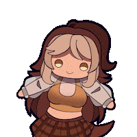 Happy Jump Sticker