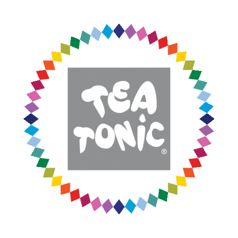 Green Tea Rainbow Sticker by Tea Tonic
