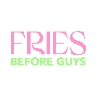 Fries Sticker by PodimoDK