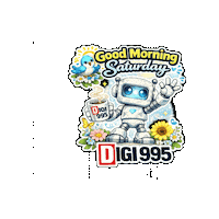 Good Morning Animated Gif Sticker by Digi 995