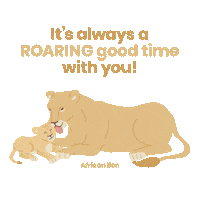 Lion Sticker by Mandai Wildlife Reserve