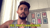pratik yes GIF by DigitalPratik™