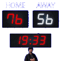56 Away Sticker