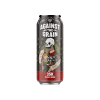 Milk Stout Beer Sticker by Against The Grain Brewery