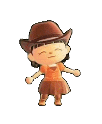 Happy Animal Crossing Sticker by Jack0_o