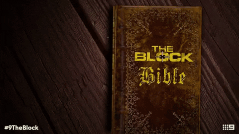 bible rules GIF by theblock