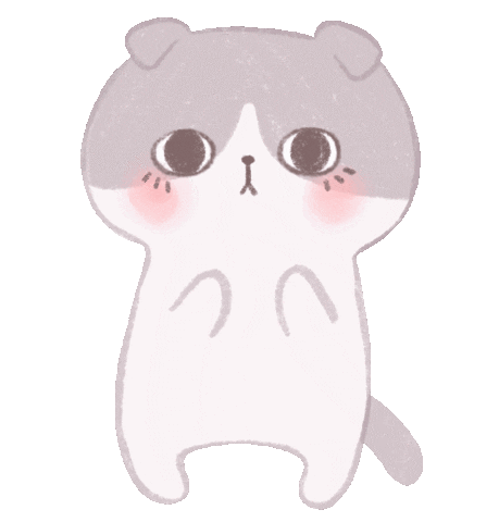 Cat Love Sticker by TiffanyHuynhArt