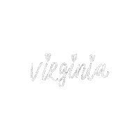 Letter Virginia Sticker