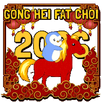 恭喜发财 Chinese New Year Sticker by Pudgy Penguins