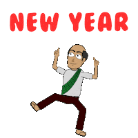 Happy New Year Sticker by WargaNet LIFE