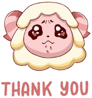 Animal Crossing Thank You Sticker