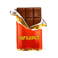 mifaxpro chocolate russia mifaxpro Sticker