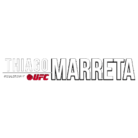 ufc thiago Sticker by Marreta