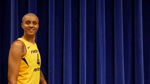 candice dupree dancing GIF by Indiana Fever