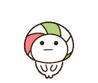 Volleyball Sushi Sticker