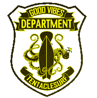 Goodvibesdepartment Sticker by TentacleSurf