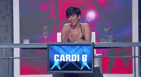 cardi b clapping GIF by VH1