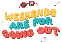 Happy Going Out Sticker by Passionationco