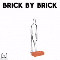 Brick By Brick Demon GIF