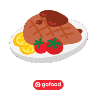 Pizza Croissant Sticker by GoFoodPartners