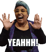 fehmz yes yeah yay oh yeah Sticker