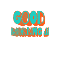 Good Morning Drawers Sticker