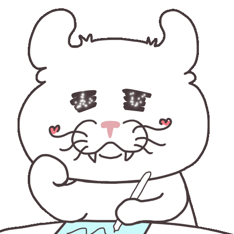 Cat Think Sticker