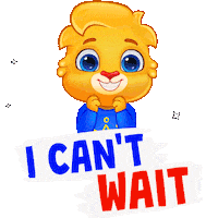 I Cant Wait Miss You Sticker by Lucas and Friends by RV AppStudios