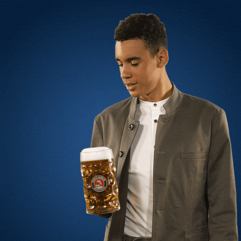 Claudio Pizarro Beer GIF by FC Bayern Munich