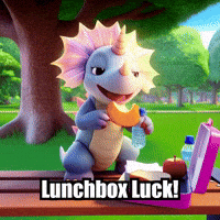 Surprise Picnic GIF by Divineasaur