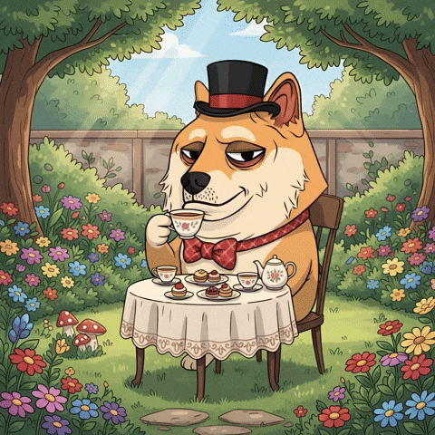 Relaxed Shiba Inu GIF by Doge Pound