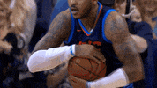 carmelo anthony expression GIF by NBA